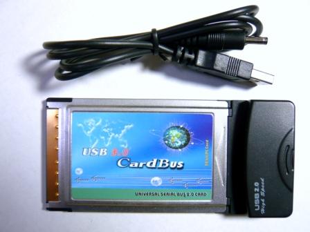 PCMCIA CardBus 4Port USB2.0J[hii#020j