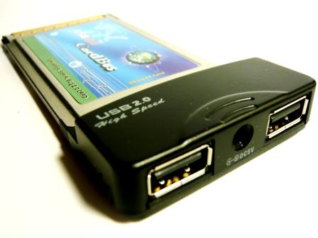 PCMCIA CardBus 4Port USB2.0J[hii#020j