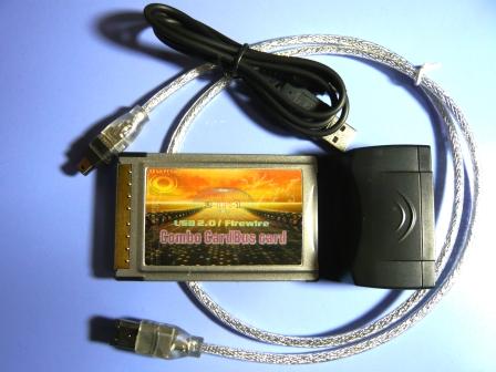 VIA`bvPCMCIA CardBus USB2.0/IEEE1394J[hii#025j
